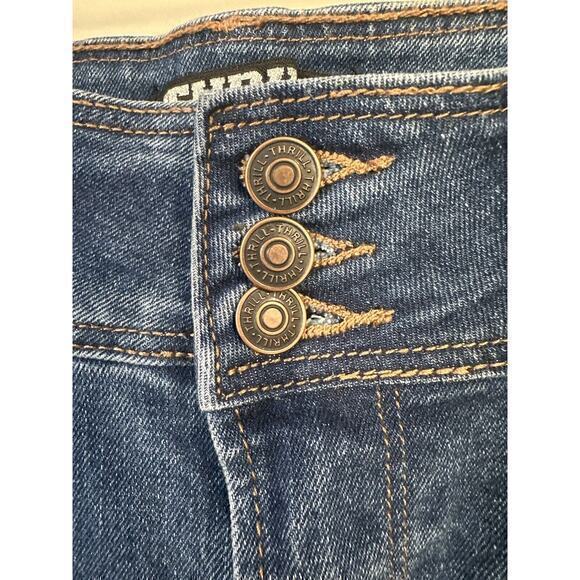 Thrill Jeans Better Booty Instantly Size 9 Juniors Jeans Distressed Casual - Picture 5 of 14